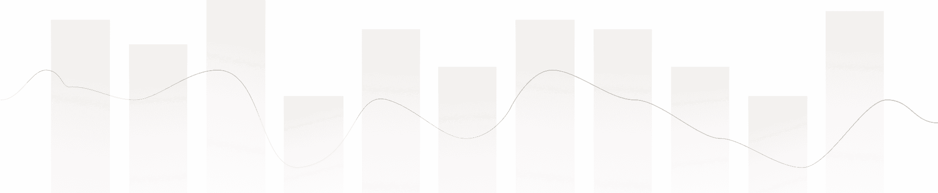 abstract illustration of bar charts and line graph