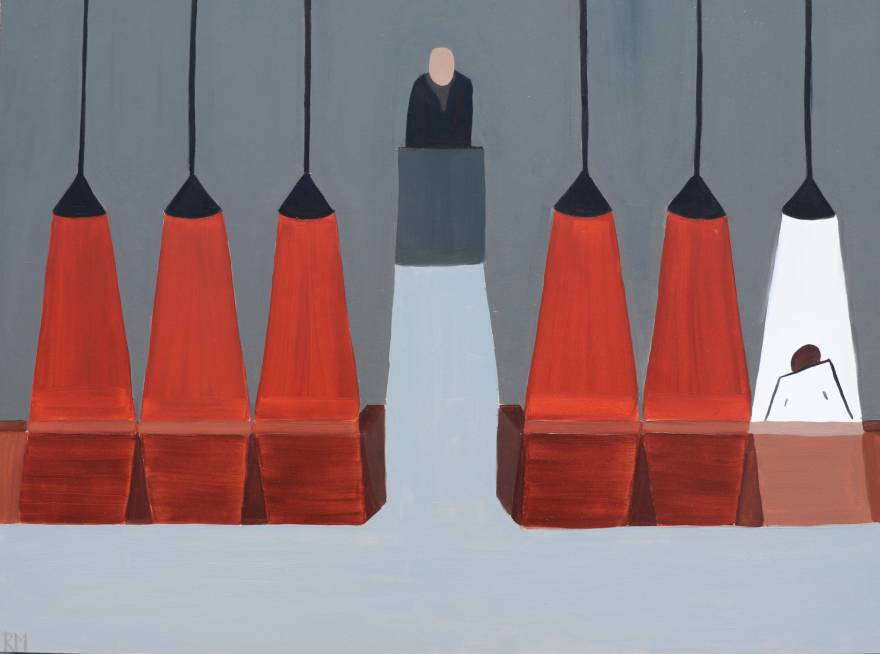 photo of people in court room